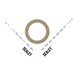 Sealey Seal Ring for Pump Piston 35 x 45 x 6