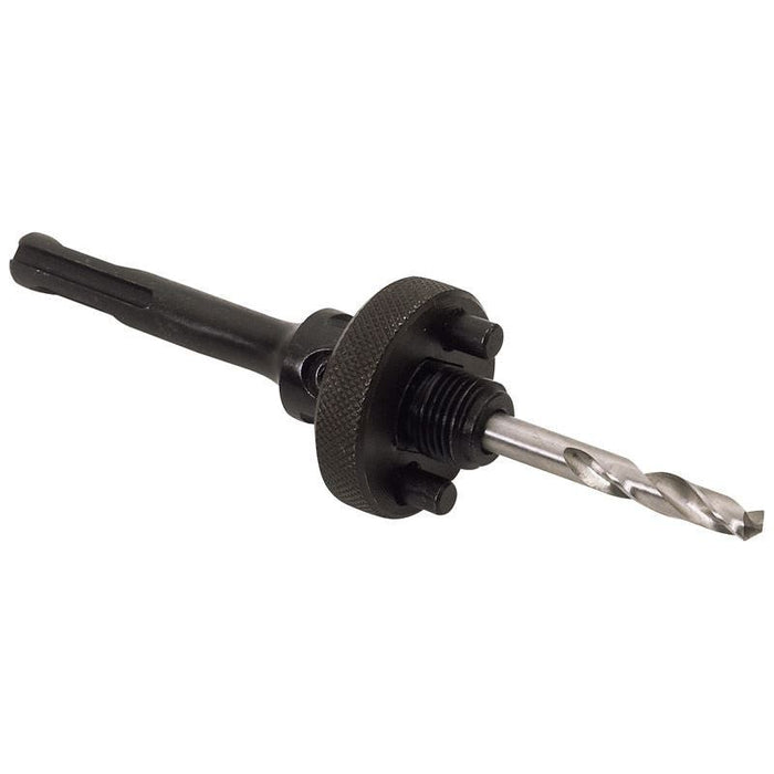 Draper Quick Release SDS+ Arbor with HSS Pilot Drill for Holesaws 32 - 150mm Draper - Town Tools 