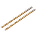 Draper HSS Titanium Nitride Coated Drill Bit, 2.5mm x 57mm (Pack of 2) Draper - Town Tools