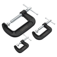 Draper Heavy Duty G-Clamp Set (3 Piece)