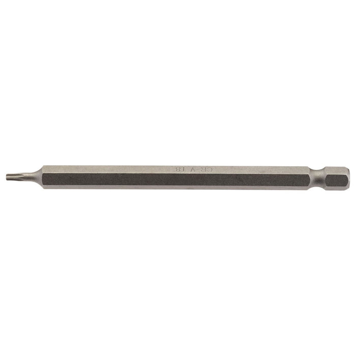 Draper TX-STAR Insert Bit, 1/4" Hex, 100mm Long, T8 (Pack of 1) Draper - Town Tools 