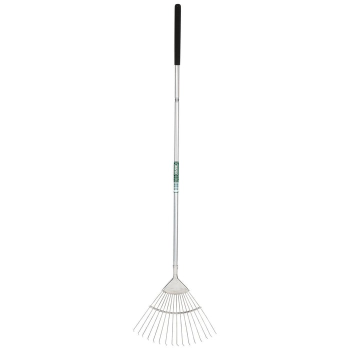 Draper Stainless Steel Soft Grip Lawn Rake 83764 Draper - Town Tools 