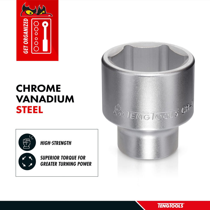 Teng Tools 3/4" Socket 6 pt Metric 30mm Teng Tools - Town Tools 
