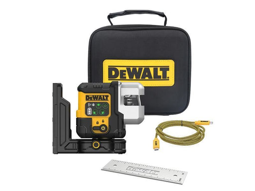 DeWALT Power Tools DCLE14301 USB 3 x 180 Degree Green Beam Laser DeWALT Power Tools - Town Tools