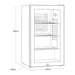 Baridi 85L Wine, Beer & Drinks Fridge with Thermostat - Stainless Steel Baridi - Town Tools