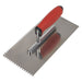 Sealey Stainless Steel 4mm Notched Trowel with Rubber Handle 270mm T7804 Sealey - Town Tools 