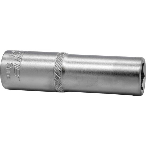 Sealey 1/2"Dr Deep Socket 14mm (Micro Satin Finish)
