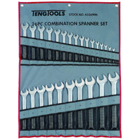 Teng Tools Combination Spanner Set 6-32 mm Tool Roll 32 Pieces