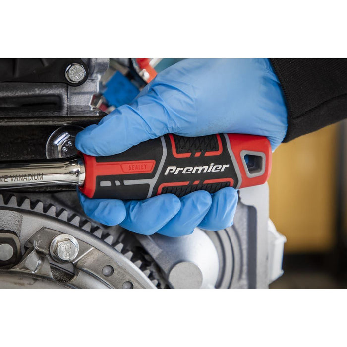 Sealey Premier Premier Ratchet Wrench with Flip Reverse 1/2"Sq Drive AK8936 Sealey Premier - Town Tools 