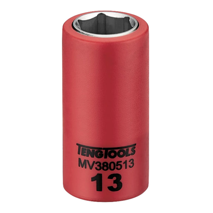 Teng Tools 3/8" Insulated Socket 13mm Teng Tools - Town Tools 