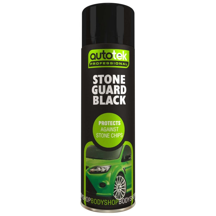 Autotek Stone Guard Black Stone Chip Protection Spray Paint