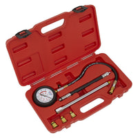 Sealey Petrol Engine Compression Tester Deluxe Kit 6pc VSE300D