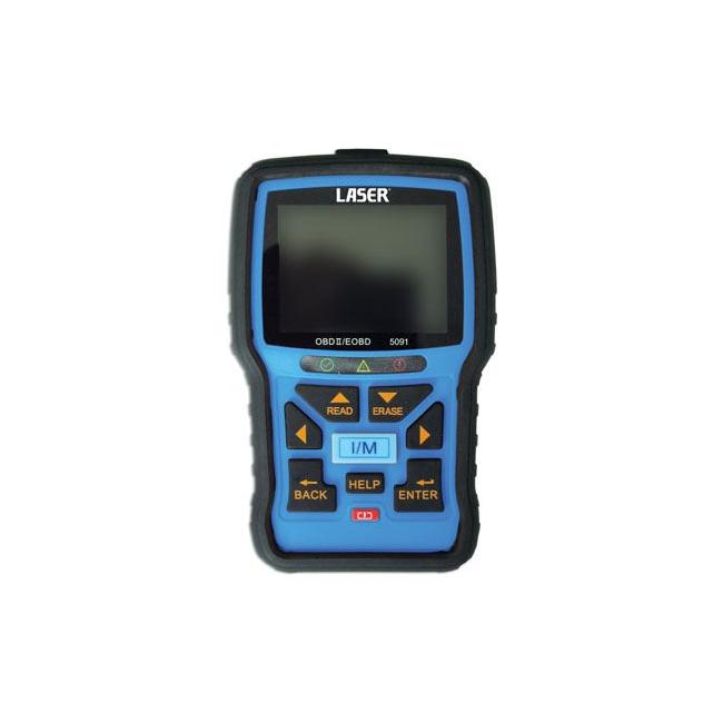 Laser OBDII/EOBD Code Reader & Reset Tool 5091 Laser - Town Tools 