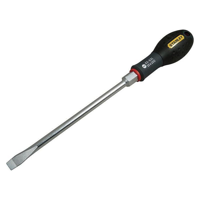 Stanley® Hand Tools FatMax® Bolster Screwdrivers Flared Tip 10 x 200mm STANLEY® Hand Tools - Town Tools
