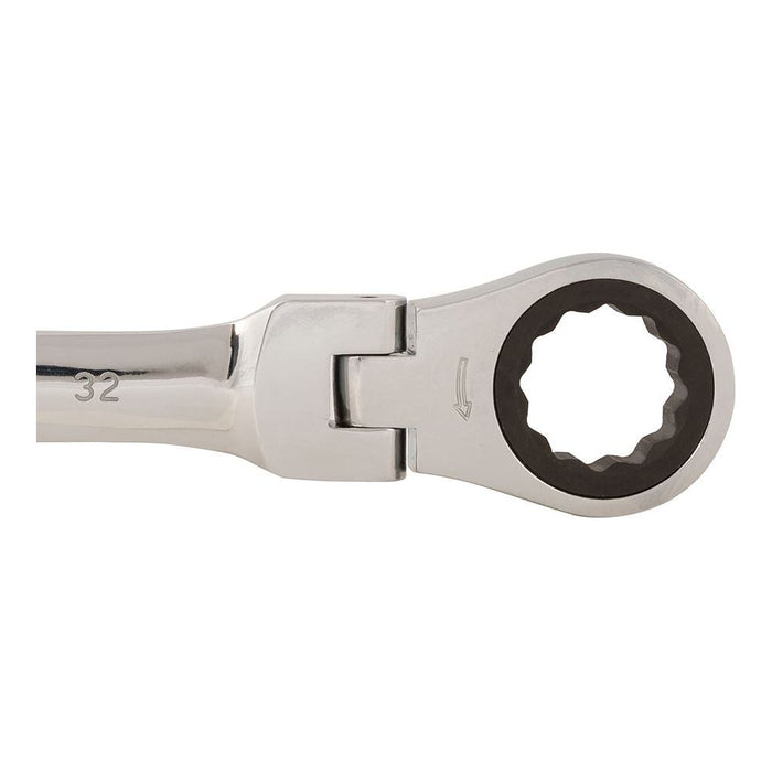 Silverline Flexible Head Ratchet Spanner 32mm Silverline - Town Tools 