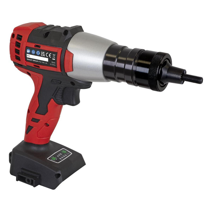 Sealey SV20 Series Brushless Cordless Nut Riveter 20 V - Body Only CP20VNR Sealey - Town Tools 