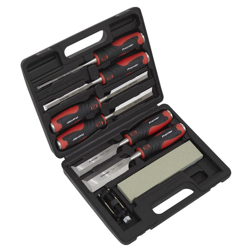 Sealey Hammer-Thru Wood Chisel 8pc Set AK9240 Sealey - Town Tools 