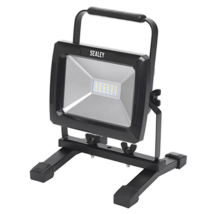 Sealey Rechargeable Portable Floodlight 20W SMD LED Sealey - Town Tools 