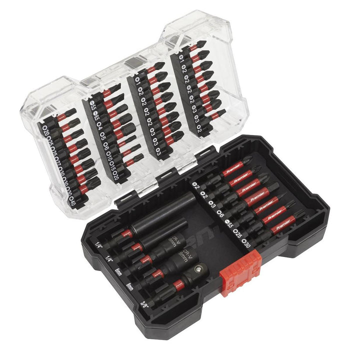 Sealey Power Tool Bit Set 44pc Impact Grade AK8280 Sealey - Town Tools 