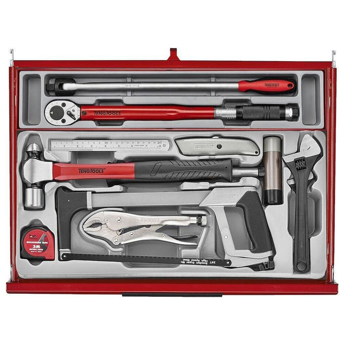 Teng Tools 53" PRO35™ Monster stack tool kit 1295 pieces red Town Tools - Town Tools