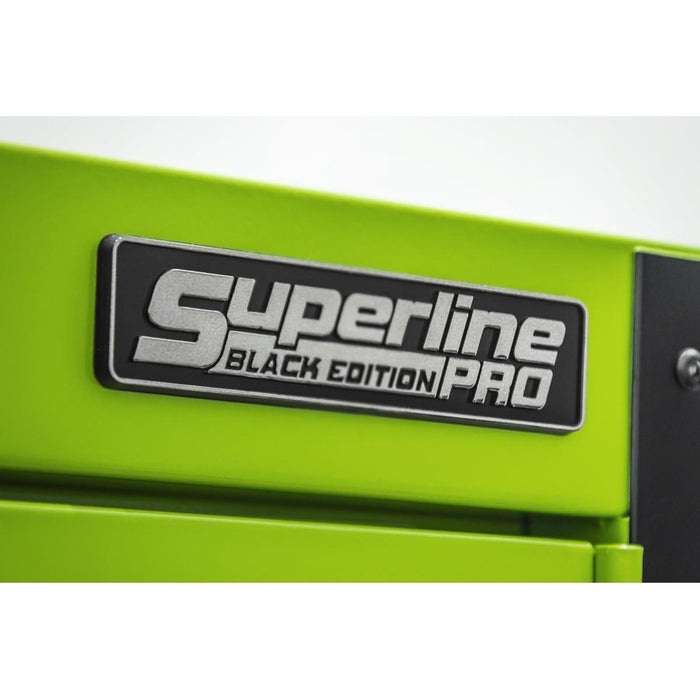 Superline Pro Superline PRO Black Edition Side Locker with Castors 1864mm Superline Pro - Town Tools 
