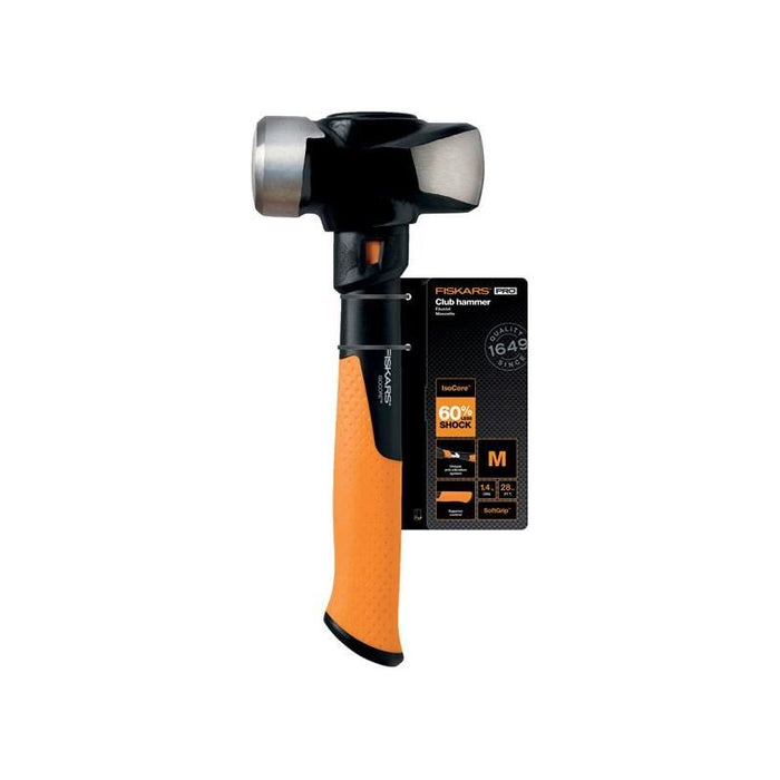 Fiskars IsoCore Club Hammer 1.3kg (3 lb) Fiskars - Town Tools