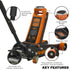 Premier Low Profile Trolley Jack with Rocket Lift 4 Tonne - Orange Sealey Premier - Town Tools 