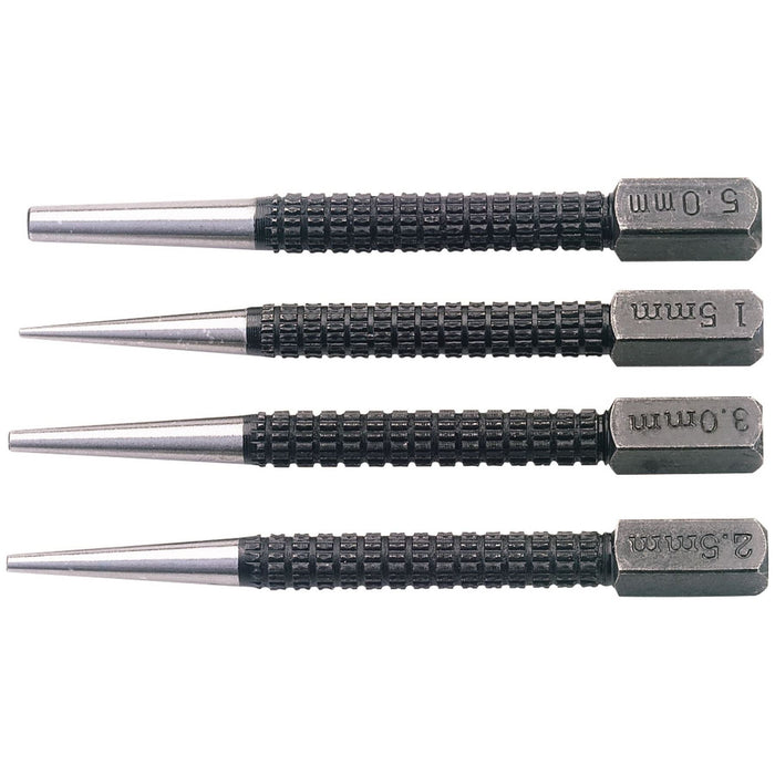 Draper Set of Cupped Nailsets (4 Piece) 35480 Draper - Town Tools 