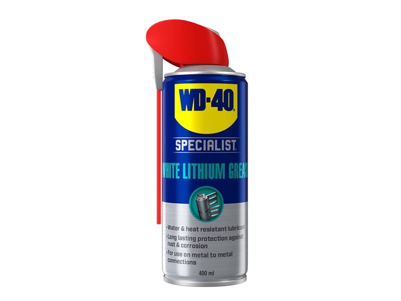 WD-40 Specialist White Lithium Grease 400ml WD-40� - Town Tools