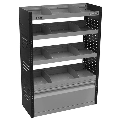 Sealey Modular Flat Shelf Van Storage System APMSVCOMBO1 Sealey - Town Tools 