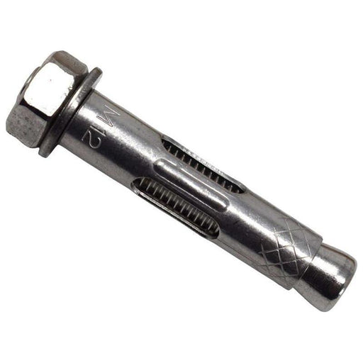 Masonmate® Stainless Steel Hex Nut Sleeve Anchor M12 x 60mm (25) MASONMATE® - Town Tools