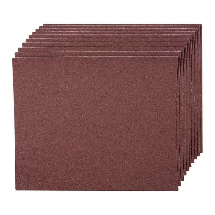 Silverline Emery Cloth Sheets 10pk 120 Grit Silverline - Town Tools 
