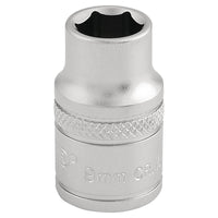 Draper 6 Point Metric Socket, 3/8" Sq. Dr., 9mm 16534