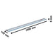 Bosch FSN 1600 Professional Guide Rail 1600mm Bosch - Town Tools