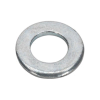Sealey Flat Washer DIN 125 M4 x 9mm Form A Zinc Pack of 100 FWA49