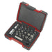 Sealey TRX-P* & Security TRX-TS* Bit Set 23pc 1/4" & 3/8"Sq Drive AK6226 Sealey - Town Tools 