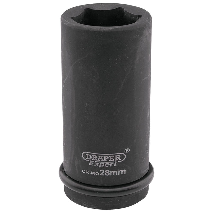 Draper Expert HI-TORQ 6 Point Deep Impact Socket, 3/4" Sq. Dr., 28mm 05060 Draper - Town Tools 