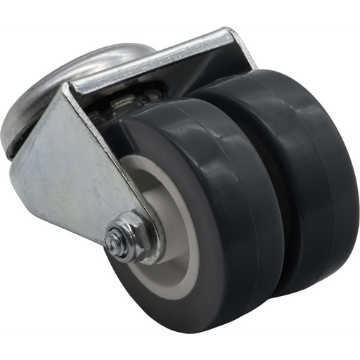 Sealey Wheel,Swivel Castor (2 wheels), Single Bolt