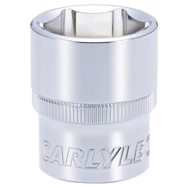 Carlyle Hand Tools Socket - Shallow - Metric Standard - 1/2in. Dr - 24 mm Caryle Tools - Town Tools 