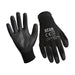 Scan Black PU Coated Gloves - L (Size 9) (12 Pairs) Scan - Town Tools