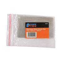 Power-Tec Stainless Steel Mesh Gauze 3pc 92424