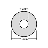 Forgefix TechFast Bonded EPDM Washer 5.5 x 16mm Box 100