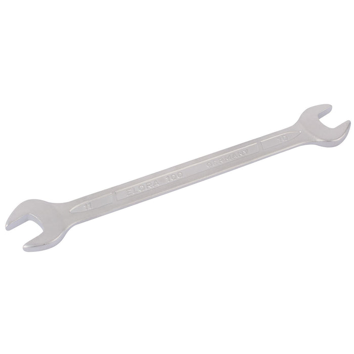 Draper Elora Long Metric Double Open End Spanner, 10 x 11mm 01870 Draper - Town Tools 