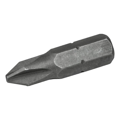 Faithfull Phillips S2 Grade Steel Screwdriver Bits PH1 x 25mm (Pack 3) Faithfull - Town Tools