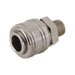Silverline Euro Air Line Male Thread Quick Coupler 1/4" BSP Silverline - Town Tools 