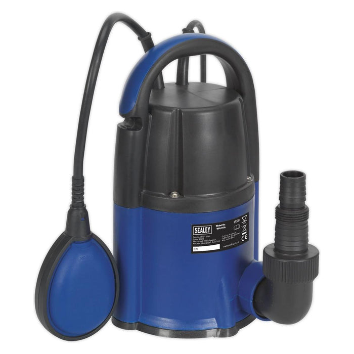 Sealey Submersible Water Pump Automatic Low Level 2mm 117L/min 230V WPL117A Sealey - Town Tools 