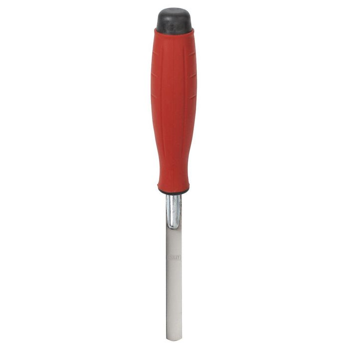 Sealey Stainless Steel Edging Trowel with Rubber Handle 12mm T0309 Sealey - Town Tools 