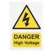 Sealey High Voltage Vehicle Warning Sign HVS1 Sealey - Town Tools 