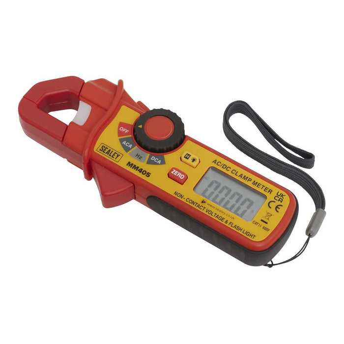 Sealey Mini AC/DC Clamp Meter mm405 Sealey - Town Tools 