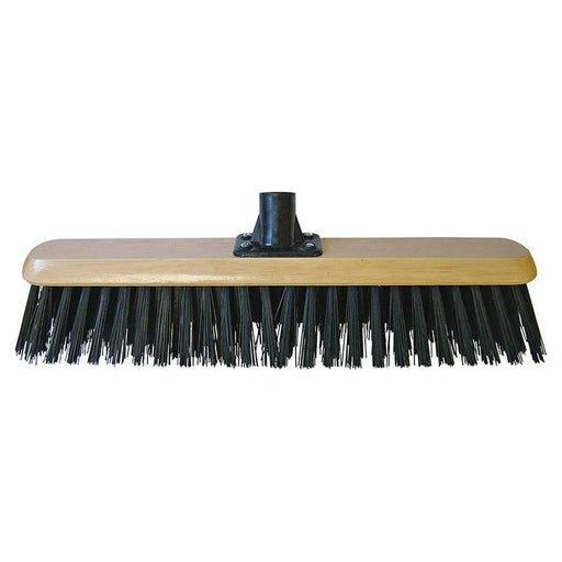 Faithfull PVC Platform Broom Head 450mm (18in) Threaded Socket Faithfull - Town Tools
